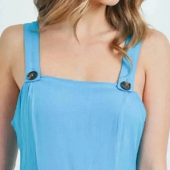 BOHO BABE BLUE DRESS - Picture 6 of 7